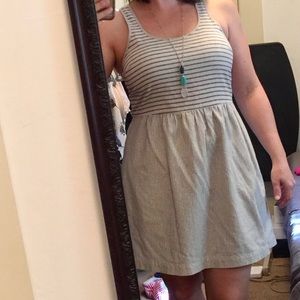 Lou & Grey Linen racerback Dress Size 6